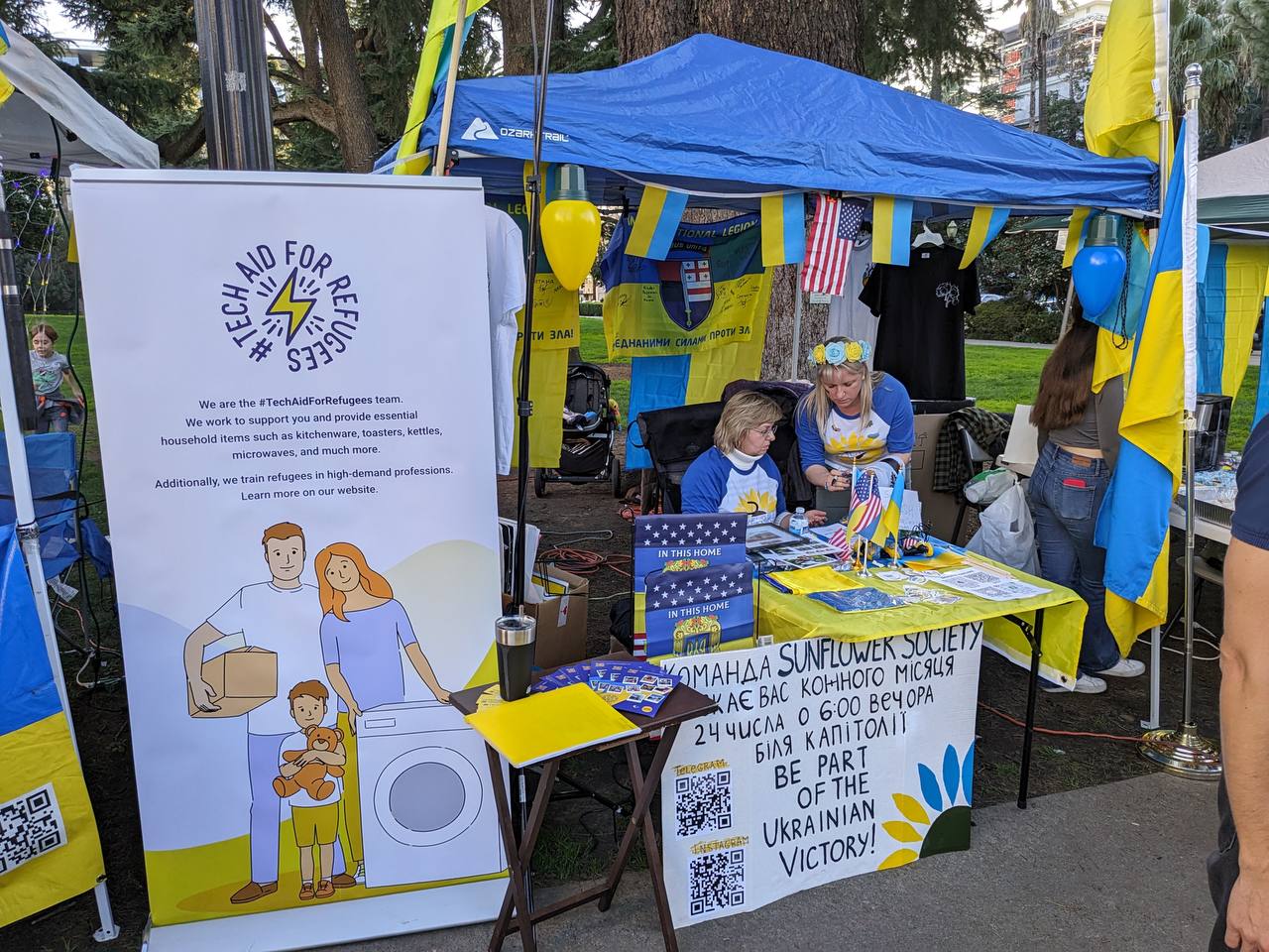 Sacramento solidarity rally for Ukraine