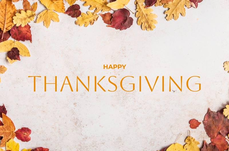 Happy Thanksgiving!