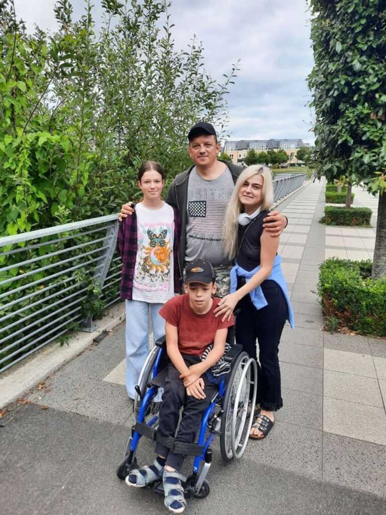 Help for family from Ukraine with a child with cerebral palsy