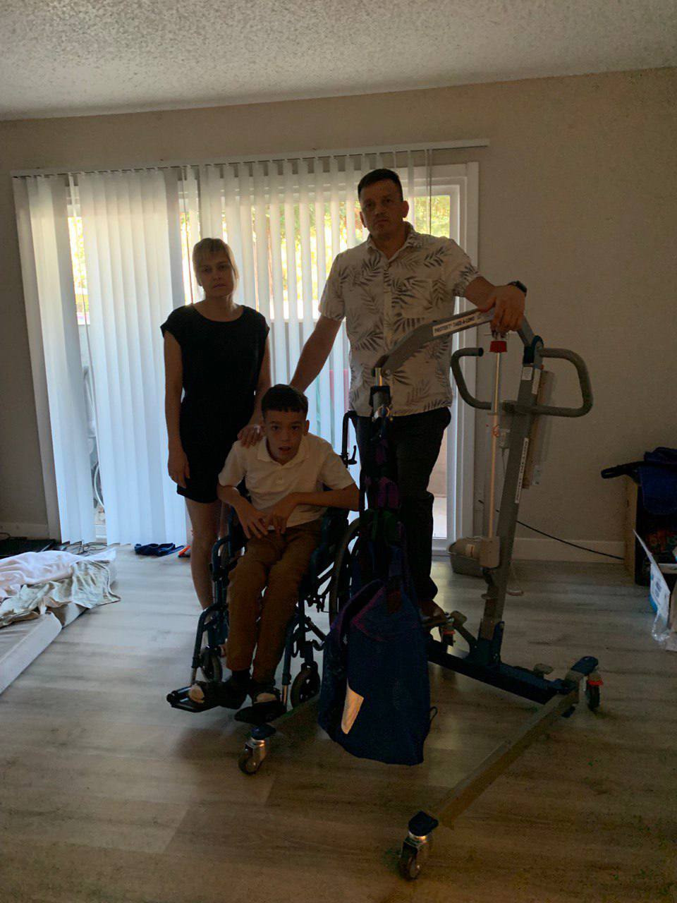 We have closed the fundraiser for the family from Ukraine with a child with cerebral palsy